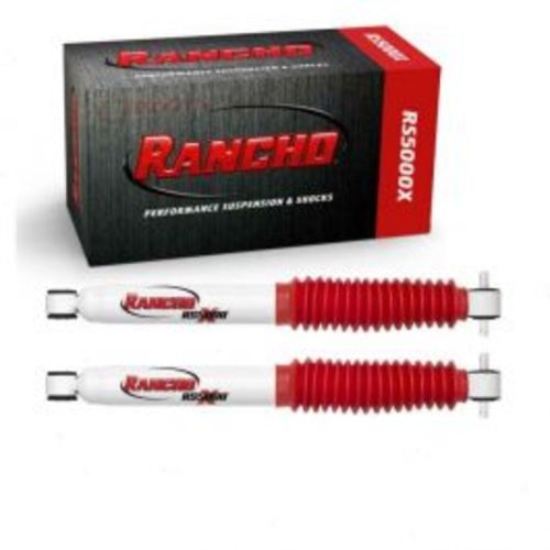 2 pc Rancho RS5000X Rear Shock Absorbers for 1992-1999 Chevrolet C1500 Suburban