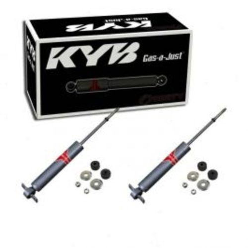 2 pc KYB Gas-a-Just Front Shock Absorbers for 1974-1986 Pontiac Parisienne 3.8L 4.1L 4.3L 4.4L 5.0L 5.7L 6.6L 7.5L L6 V6 V8
