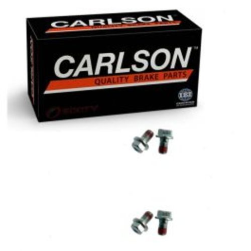 2 pc Carlson Front Brake Caliper Bracket Mounting Bolts for 2010-2022 Honda Insight