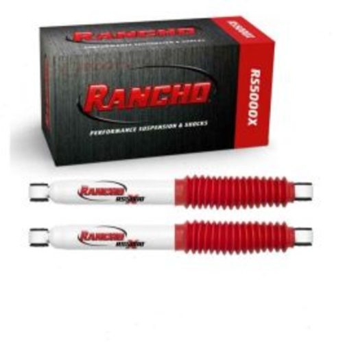 2 pc Rancho RS5000X Front Shock Absorbers for 1975-1986 Chevrolet K20