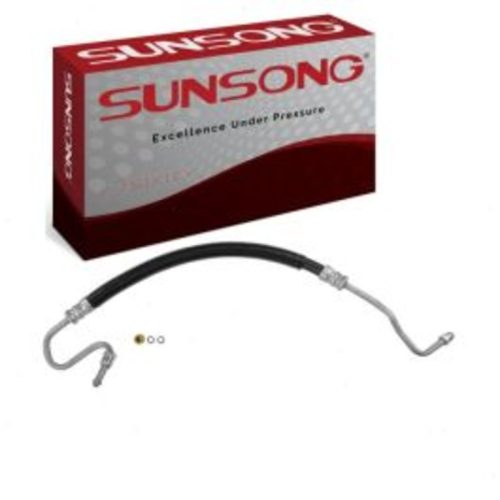 Sunsong Power Steering Pressure Line Hose for 2002 Cadillac Escalade
