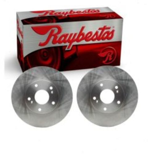 2 pc Raybestos R-Line Front Disc Brake Rotors for 1998-2017 Honda Accord 2.4L 3.0L L4 V6