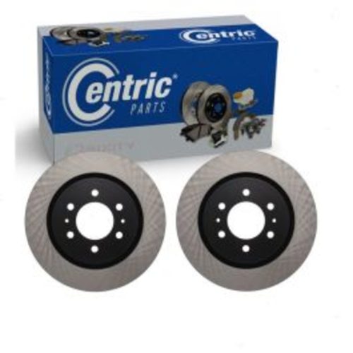 2 pc Centric Premium Front Disc Brake Rotors for 2010-2020 Ford F-150