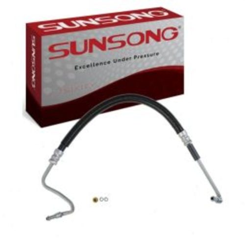 Sunsong Pump To Hydroboost Power Steering Pressure Line Hose for 2002-2007 GMC Sierra 1500