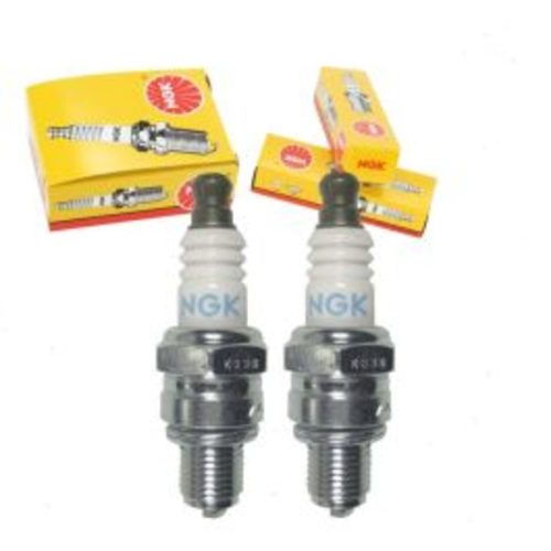 2 pc NGK Standard 6776 CMR5H BLYB Spark Plugs
