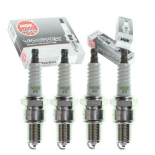 4 pc NGK V-Power Spark Plugs for 1978-1980 Subaru Brat 1.6L 1.8L H4
