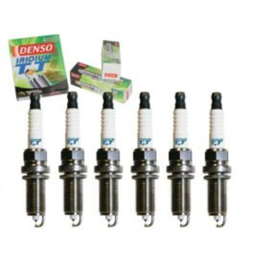 6 pc DENSO Iridium TT Spark Plugs for 2014-2016 Land Rover LR4 3.0L V6