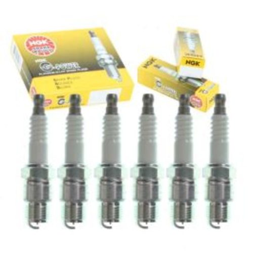 6 pc NGK G-Power Spark Plugs for 1970-1974 GMC K15 K1500 Suburban 4.1L L6