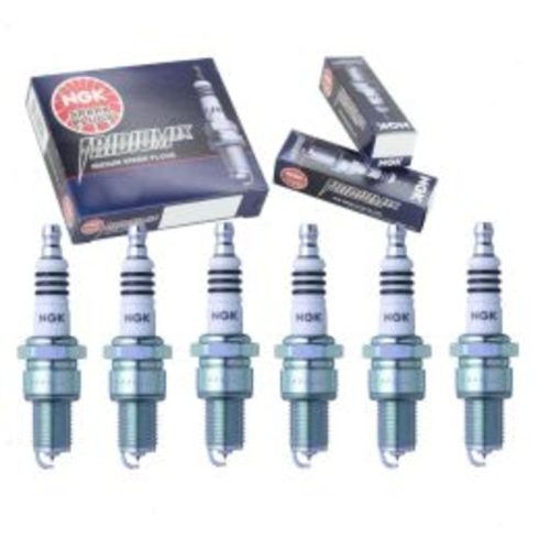 6 pc NGK Iridium IX Spark Plugs for 1968-1972 Dodge P300 3.7L L6