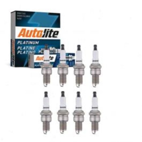 8 pc Autolite Platinum Spark Plug for 1972-1975 Plymouth Gran Fury 5.2L 5.9L