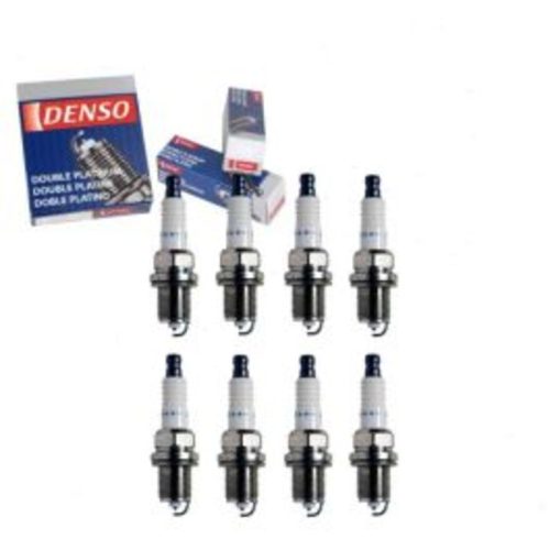 8 pc DENSO Double Platinum Spark Plugs for 2000-2008 Dodge Dakota 4.7L V8