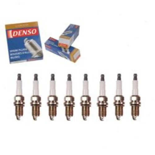 8 pc DENSO Standard U-Groove Spark Plugs for 2006-2007 Mitsubishi Raider 4.7L V8