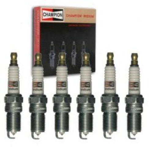 6 pc Champion Iridium Spark Plugs for 1996-1999 Oldsmobile LSS 3.8L V6