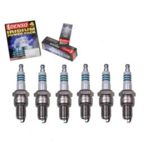 6 pc DENSO Iridium Power Spark Plugs for 1971-1974 BMW 3.0CS 3.0L L6