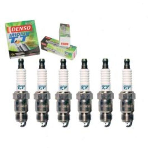6 pc DENSO Iridium TT Spark Plugs for 1986-1990 Chevrolet Astro 4.3L V6