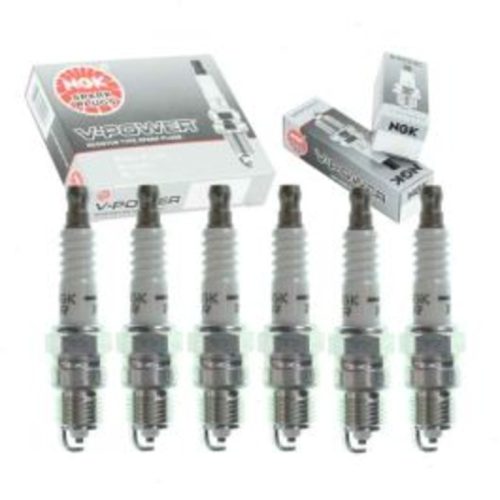 6 pc NGK V-Power Spark Plugs for 1985-1995 GMC K1500 4.3L V6