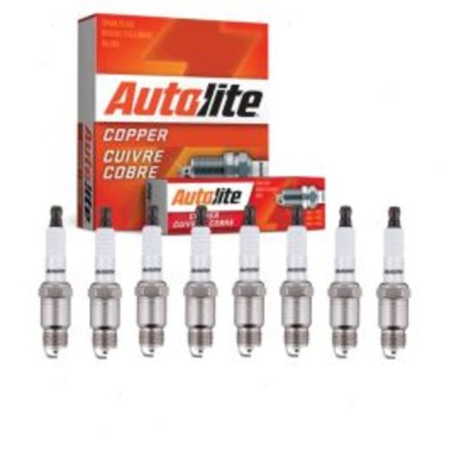 8 pc Autolite Copper Core Spark Plugs for 1977-1979 Ford LTD II 5.0L 5.8L 6.6L V8