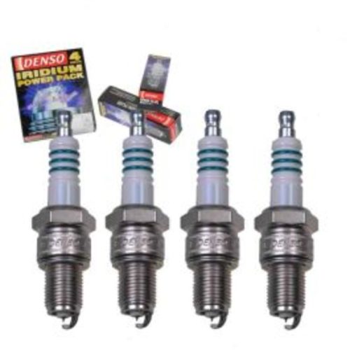 4 pc DENSO Iridium Power Spark Plugs for 1977-1978 Mazda GLC 1.3L L4