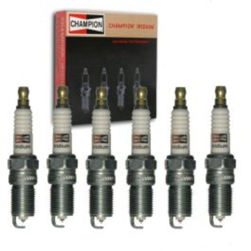 6 pc Champion Iridium Spark Plugs for 1995-2000 Mercury Mystique 2.5L V6