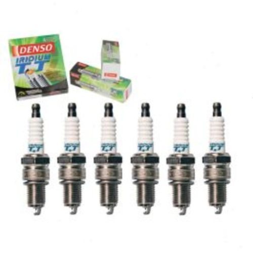 6 pc DENSO Iridium TT Spark Plugs for 1969 American Motors Rambler 3.3L 3.8L L6