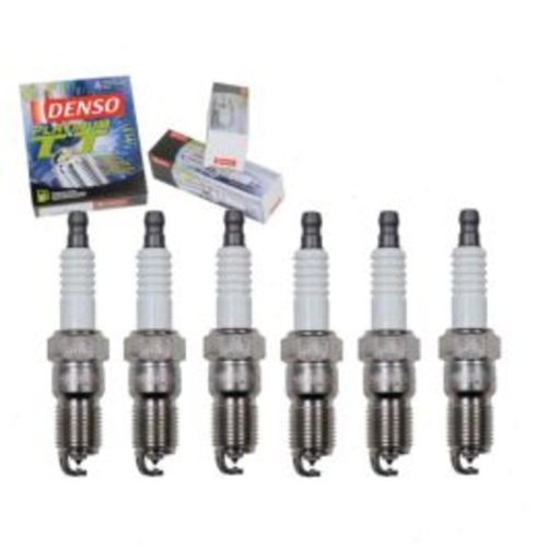 6 pc DENSO Platinum TT Spark Plugs for 2001-2002 Oldsmobile Aurora 3.5L V6