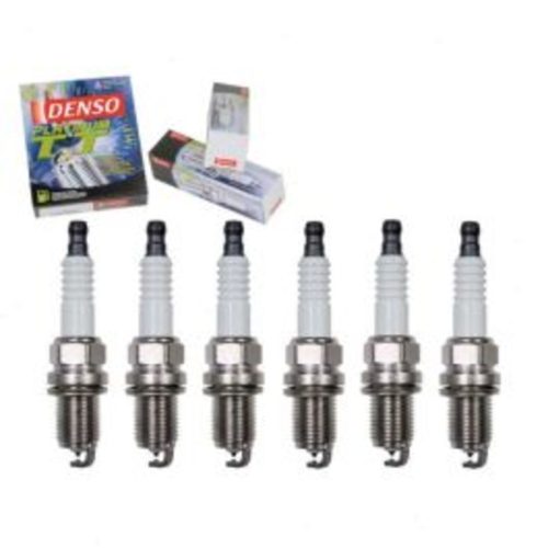 6 pc DENSO Platinum TT Spark Plugs for 2004-2006 BMW X3 2.5L 3.0L L6