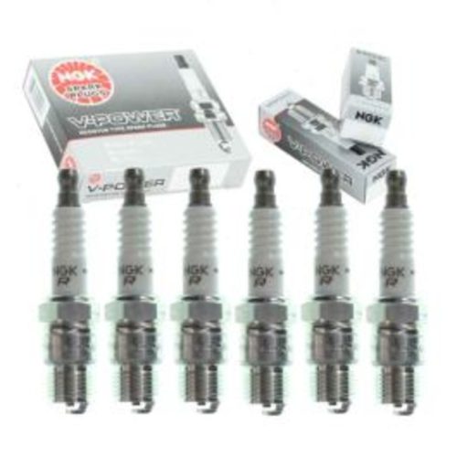 6 pc NGK V-Power Spark Plugs for 1970-1982 Chevrolet C20 Suburban 4.1L 4.8L L6