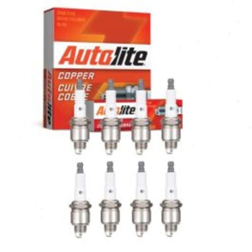 8 pc Autolite Copper Core Spark Plugs for 1956-1958 Facel Vega FVS 4.5L 4.8L 5.4L 5.8L V8