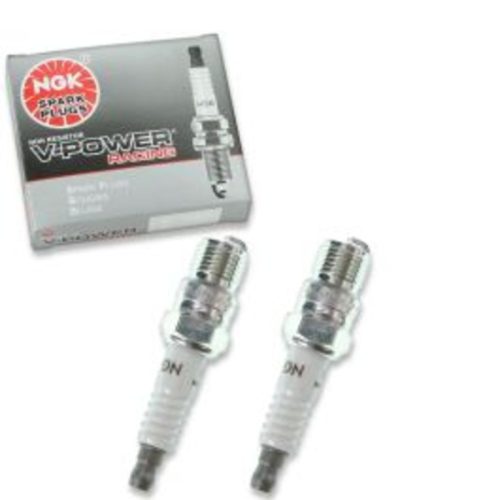 2 pc NGK V-Power Racing 3442 R5673-9 Spark Plugs