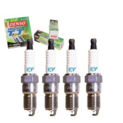 4 pc DENSO Iridium TT Spark Plugs for 1984-1986 Mercury Cougar 2.3L L4