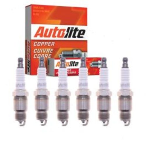 6 pc Autolite Copper Core Spark Plugs for 1991-1994 Isuzu Pickup 3.1L V6