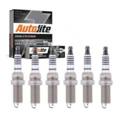 6 pc Autolite Double Platinum Spark Plug for 2009-2012 Suzuki Equator 4.0L