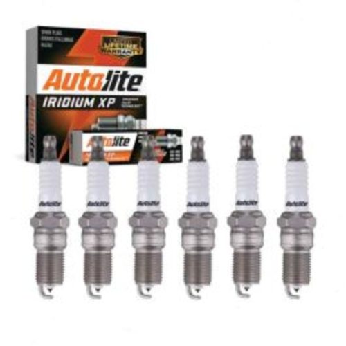 6 pc Autolite Iridium XP Spark Plug for 2003-2008 Jaguar X-Type 2.5L 3.0L V6