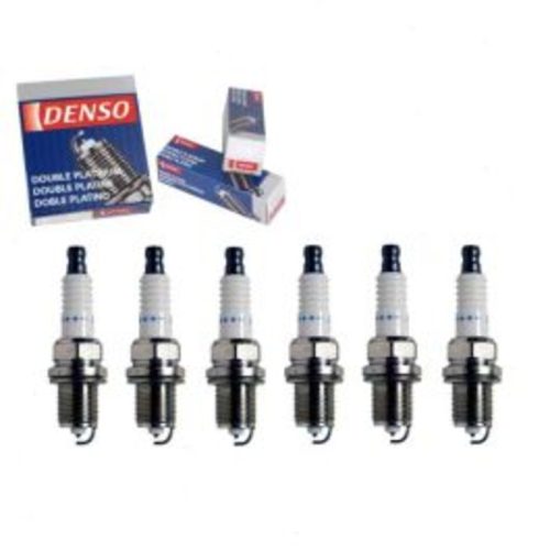 6 pc DENSO Double Platinum Spark Plugs for 2009 Audi A6 Quattro 3.0L V6
