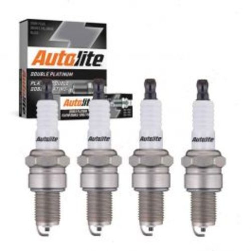 4 pc Autolite Double Platinum Spark Plug for 1994-1996 Honda Passport 2.6L