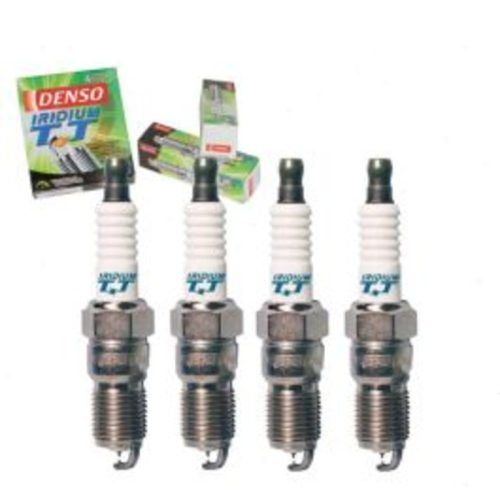 4 pc DENSO Iridium TT Spark Plugs for 1993 Chevrolet Lumina 2.2L L4