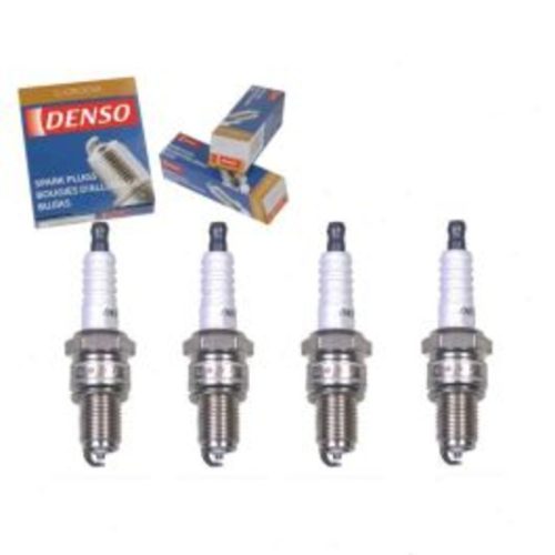 4 pc DENSO Standard U-Groove Spark Plugs for 1993-1994 Plymouth Colt 1.5L L4