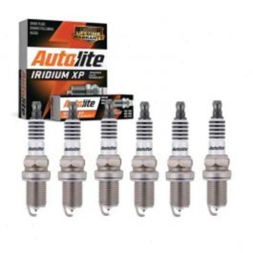 6 pc Autolite Iridium XP Spark Plug for 1995-2005 Dodge Stratus 2.5L 3.0L V6