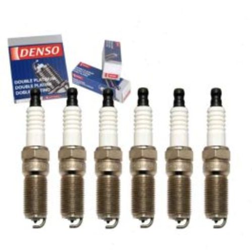 6 pc DENSO Double Platinum Spark Plugs for 2009 Buick Enclave 3.6L V6