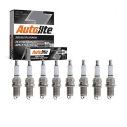 8 pc Autolite Double Platinum Spark Plug for 2006-2009 BMW 750Li 4.4L 4.8L