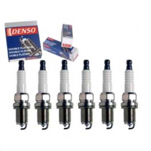 6 pc DENSO Double Platinum Spark Plugs for 2000-2001 Isuzu VehiCROSS 3.5L V6