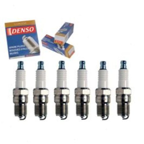 6 pc DENSO Standard U-Groove Spark Plugs for 1986-1987 Buick Electra 3.8L V6
