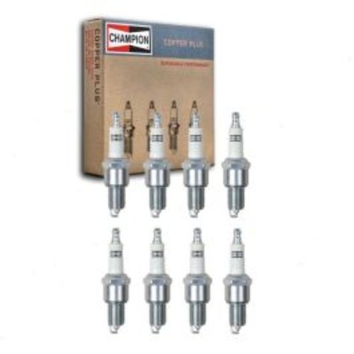 8 pc Champion Copper Plus Spark Plugs for 1967-1972 Fargo D210 Pickup 5.2L V8