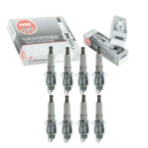 8 pc NGK V-Power Spark Plugs for 1974 Dodge W200 Pickup 7.2L V8
