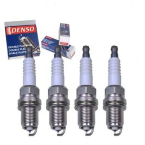 4 pc DENSO Double Platinum Spark Plugs for 1999-2000 Chevrolet Tracker 1.6L 2.0L L4
