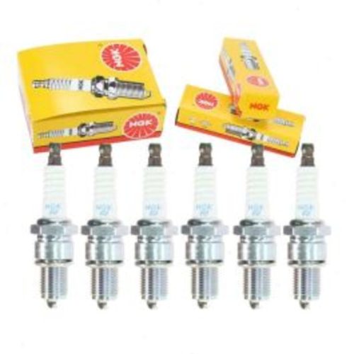 6 pc NGK Standard Spark Plugs for 1974-1977 Jeep J10 4.2L L6