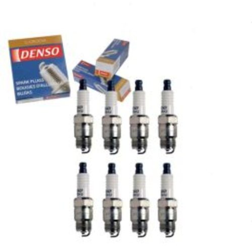 8 pc DENSO Standard U-Groove Spark Plugs for 1990-1996 Ford E-150 Econoline 5.0L V8