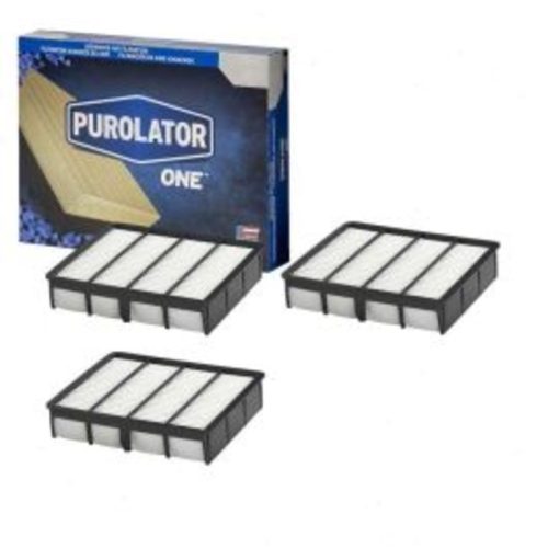 3 pc Purolator ONE A34886 Air Filters