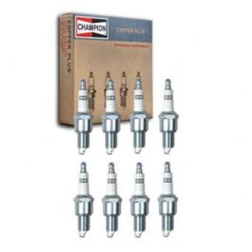 8 pc Champion Copper Plus Spark Plugs for 1967 Dodge W100 Series 5.2L V8