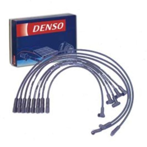DENSO Spark Plug Wire Set for 1976 Chevrolet Laguna 5.0L V8